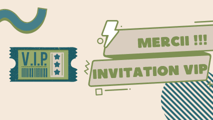 Illustration de la contrepartie 'Invit’ VIP à la Grande Restitution'