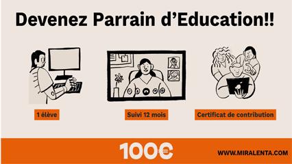 Illustration de la contrepartie 'Parrain(e) Éducation'