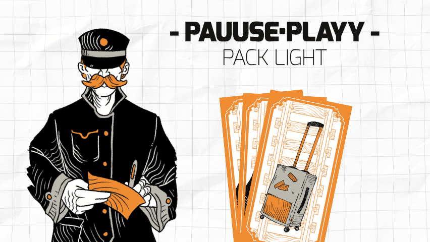 Illustration de la contrepartie 'Pauuse·Playy - Pack light'