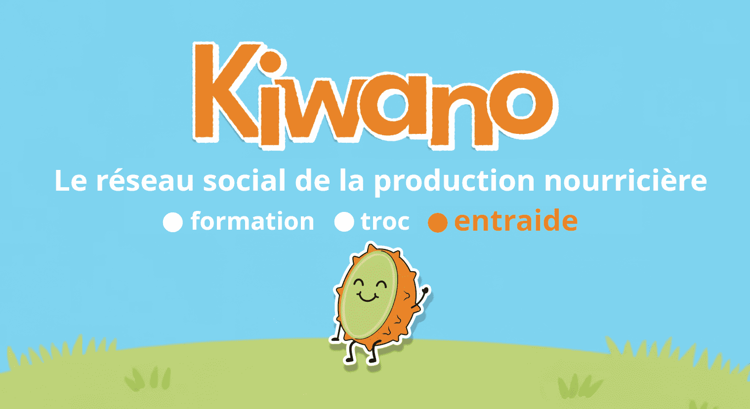 Kiwano le réseau social de la production nourricière