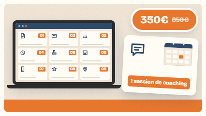 Illustration de la contrepartie 'Le programme complet + 1 session de coaching'